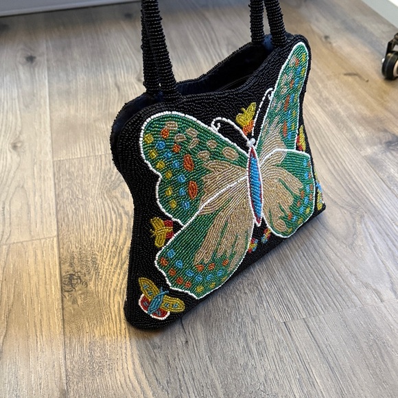 Y2K Beaded Butterfly Handbag - Picture 14 of 15